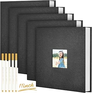 Jetec 5 Pcs 11x10.6 Inch Large Albums