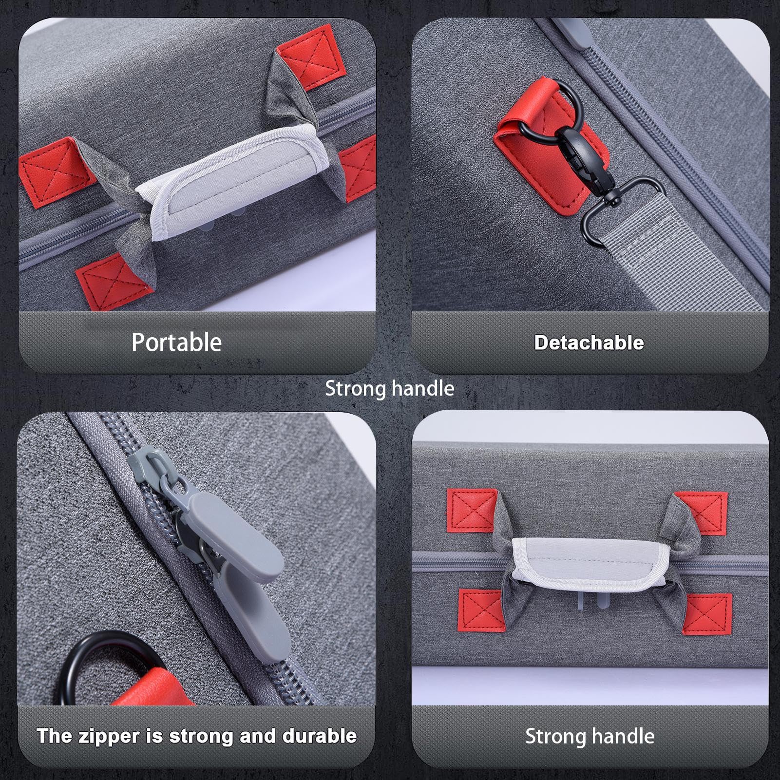 Étui de transport pour console, sac de transport avec bandoulière pour manettes, câbles, console de jeu portable [video game] [Nintendo Switch]