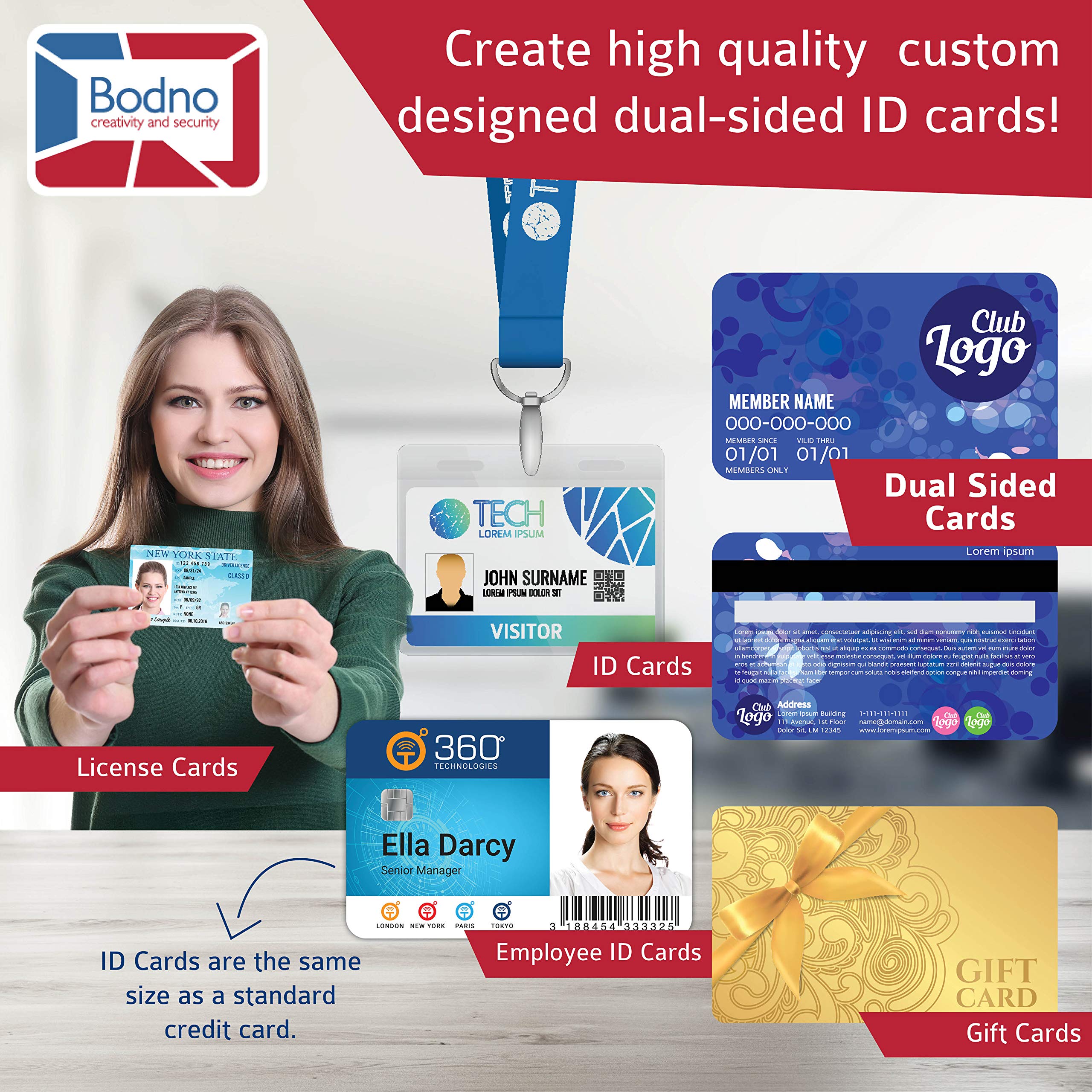 Magicard 300 Dual Sided ID Card Printer & Complete Sup...B088BF46HC