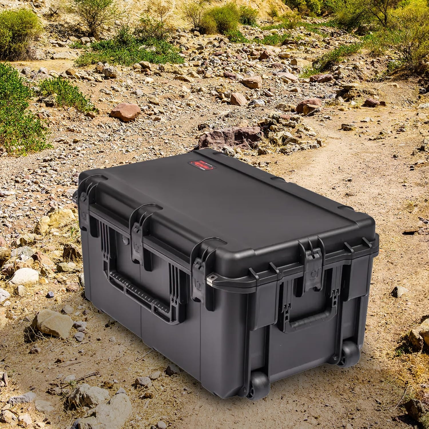 SKB Cases 3i 2918 14BE iSeries Waterproof UV Protected Military Utility Hunting Case with Wheels, Submersible, Weigh 24 pound, Black