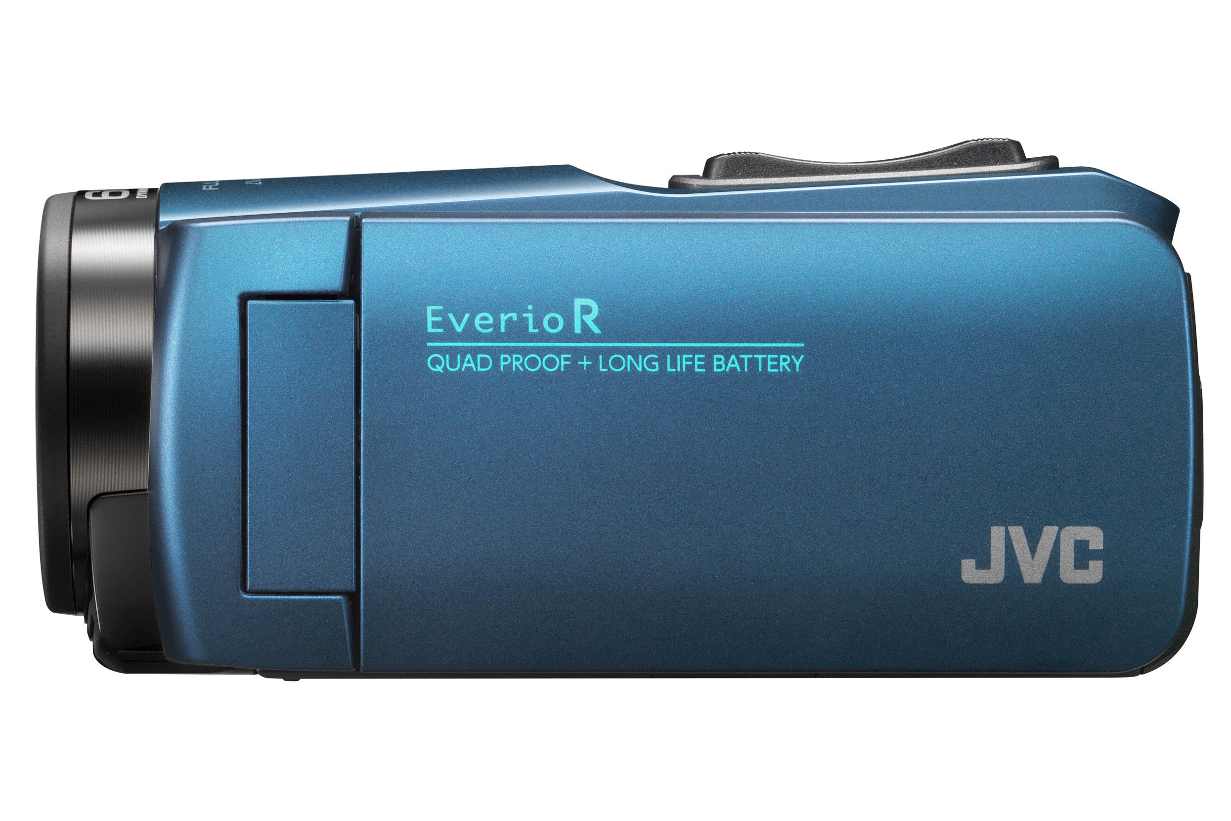 JVC GZ-R495A Handheld Camcorder 2.5MP CMOS Full HD Blue – Digital