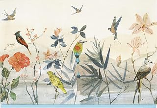 Peter Pauper Press Bird Garden Note Cards - Premium Boxed Stationery Set, 14 Elegant Cards & 15 Envelopes