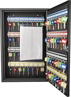 BARSKA Steel 64 Position Key Lock Box Safe Wall Mount Cabinet
