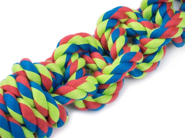 Foto 4 de 7 de Petface Juguete para Perro Toyz Rope Ball Tugger