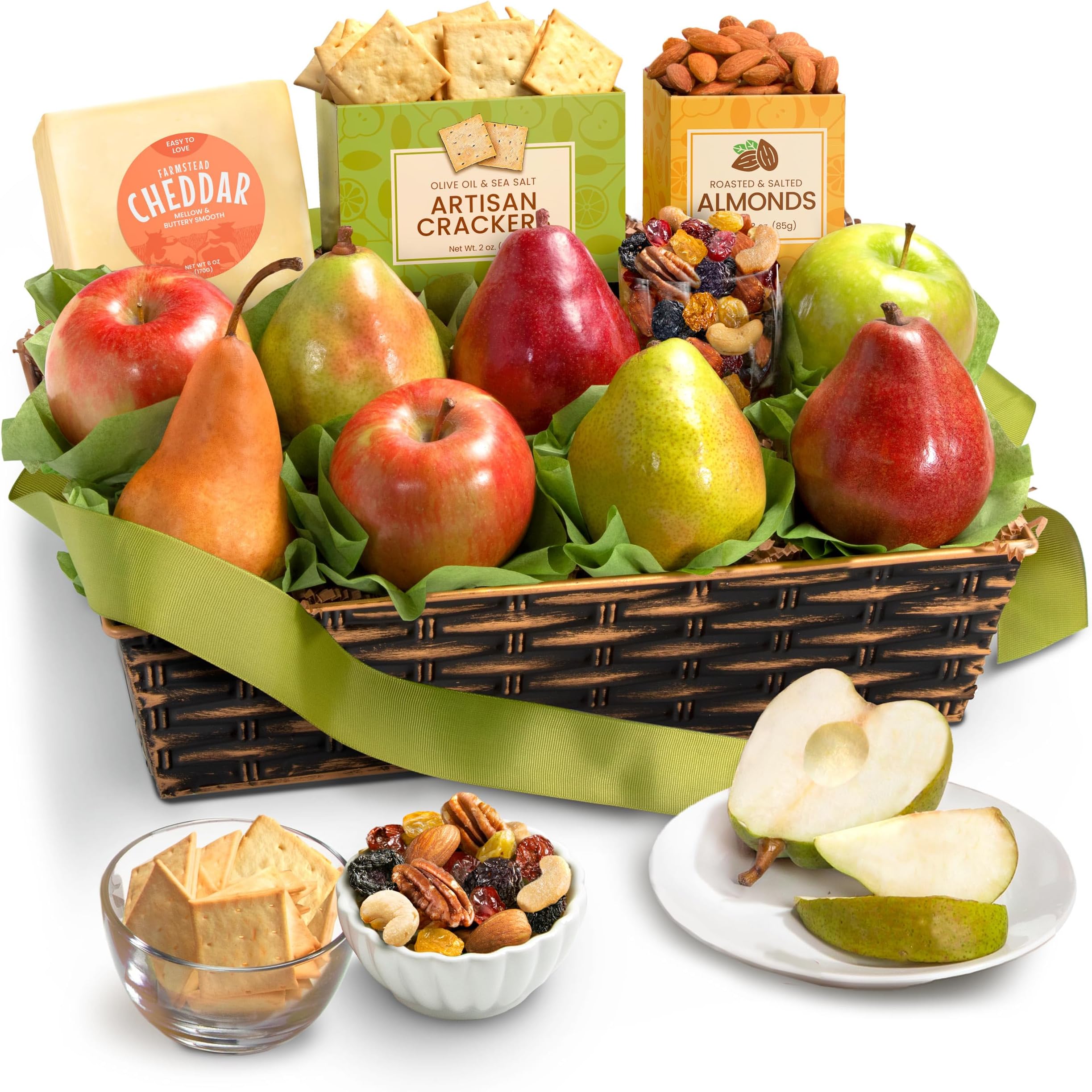 Amazon.com : A Gift Inside Classic Fresh Fruit Basket Gift with ...