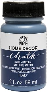 FolkArt 36308 Home Decor Chalk Furniture & Craft Paint in Assorted Colors, 2 ounce, Nautical
