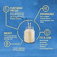 Vista 57 de Sunwarrior - Warrior Blend, base vegetal, proteína vegana cruda con guisantes y cáñamo, SWB BVAN375, Vainilla, 1