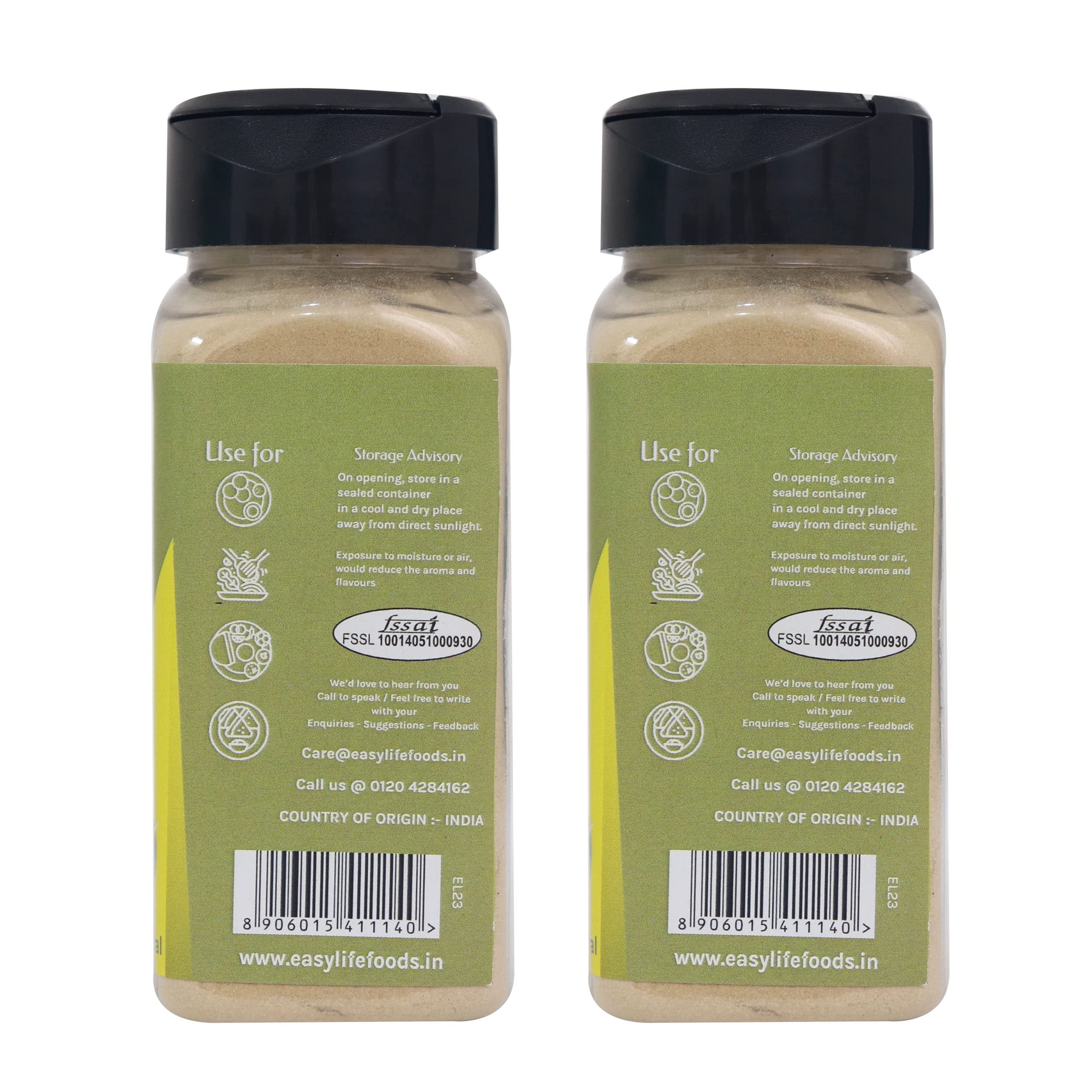 Easy Life Garlic Powder 60 grams (Pack of 2) 1