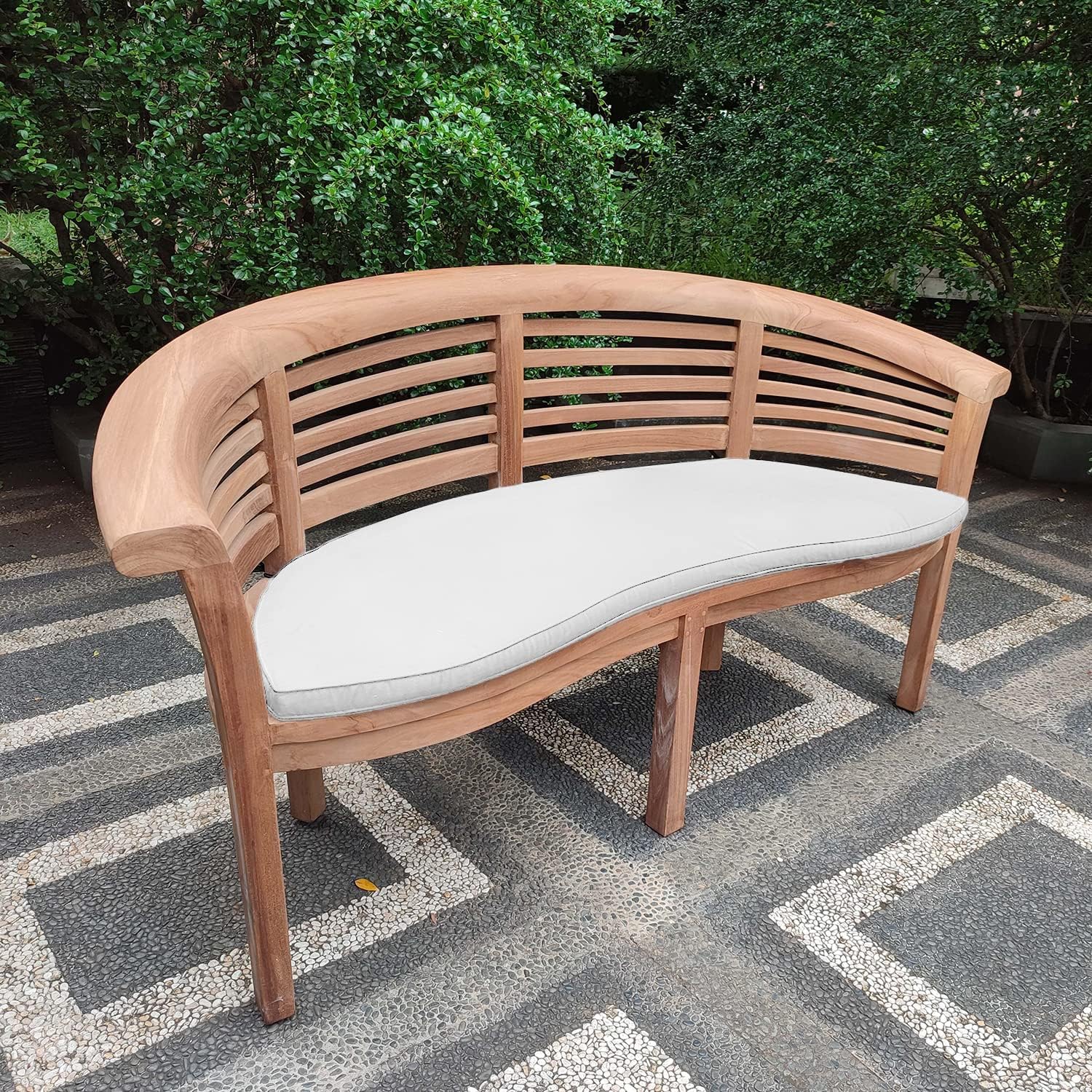 Emporium Furniture Garden Bench (Extra Thick) with Cushions Premium