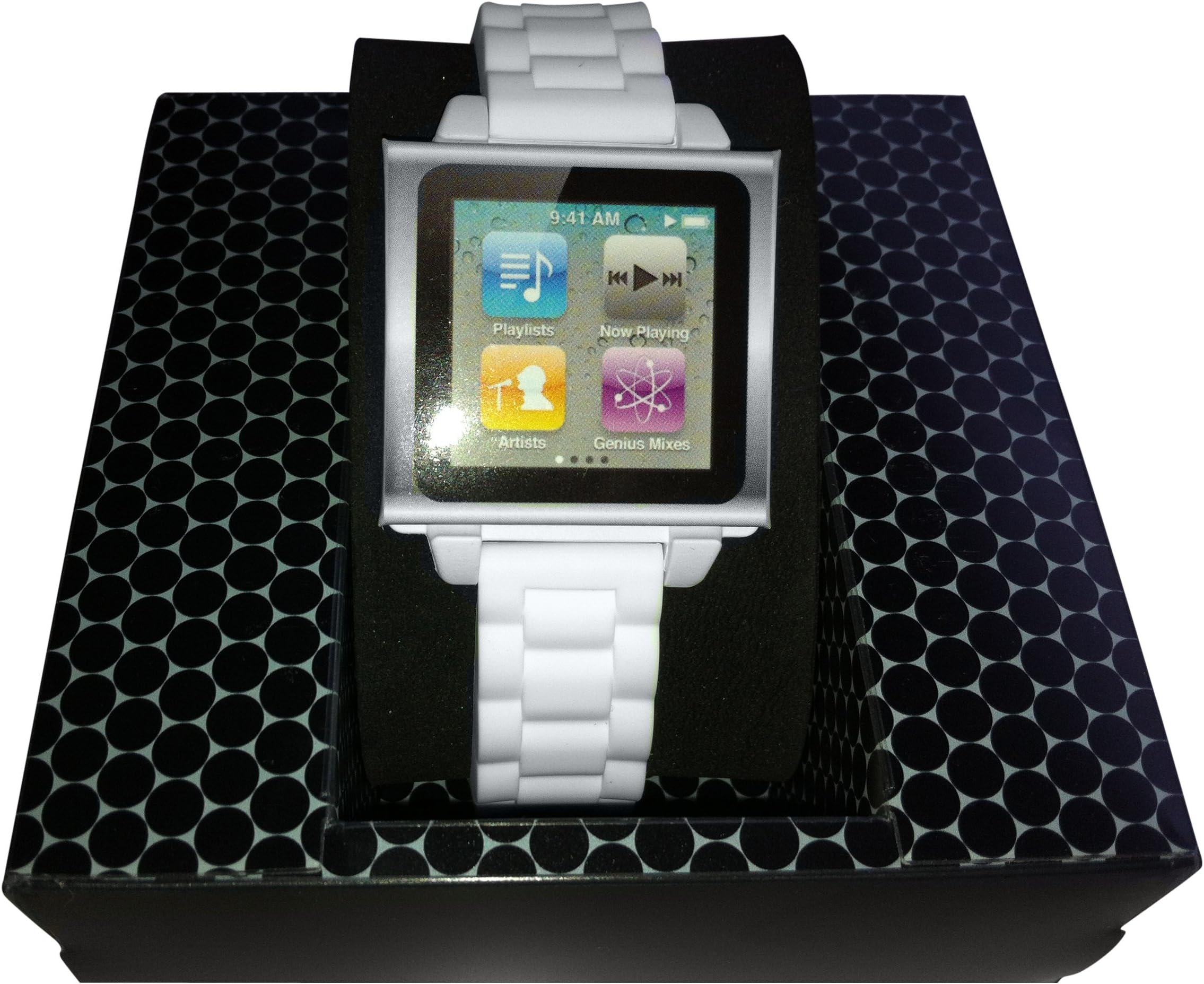 hex -hx1146 WHTE Vision Plastic Strap for iPod Nano 6 White