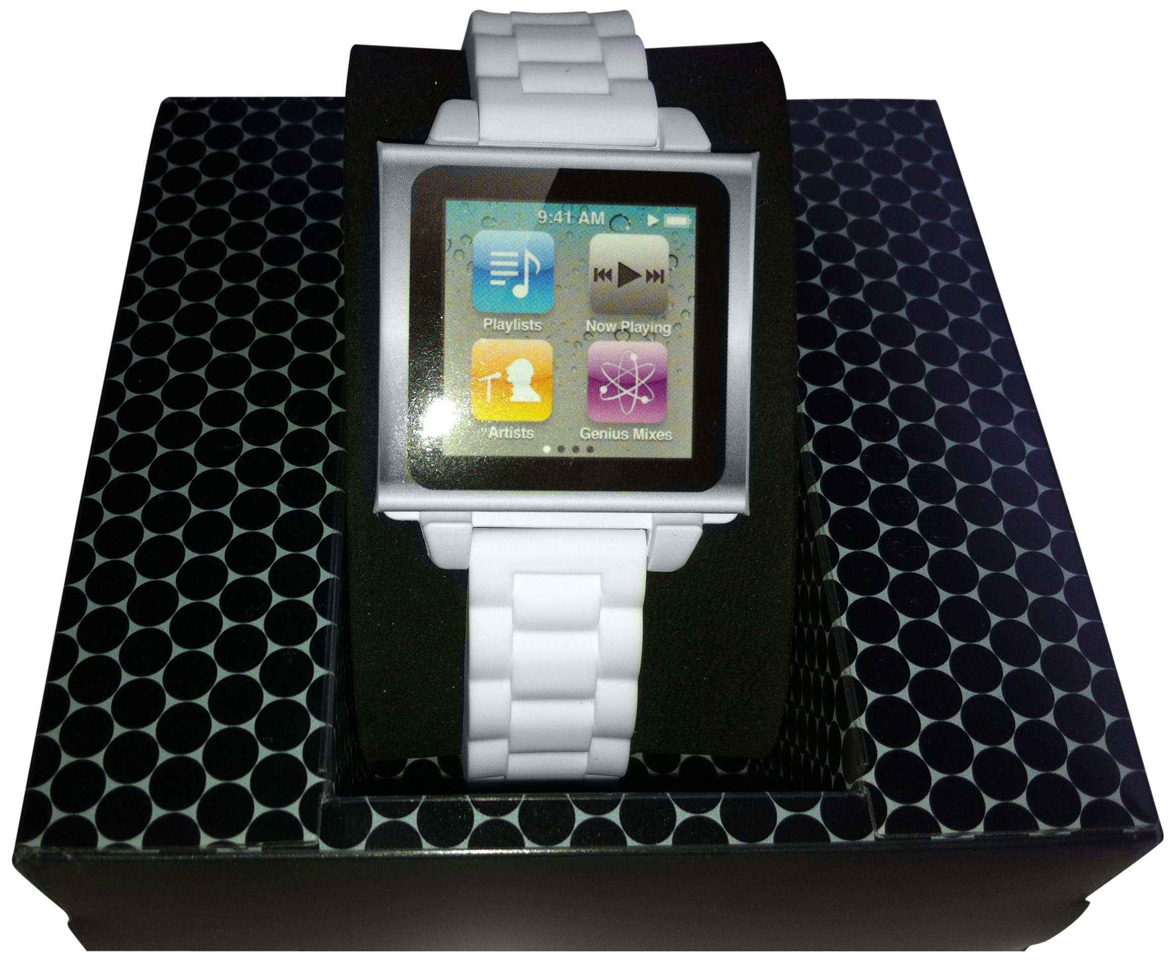 hex -hx1146 WHTE Vision Plastic Strap for iPod Nano 6 White