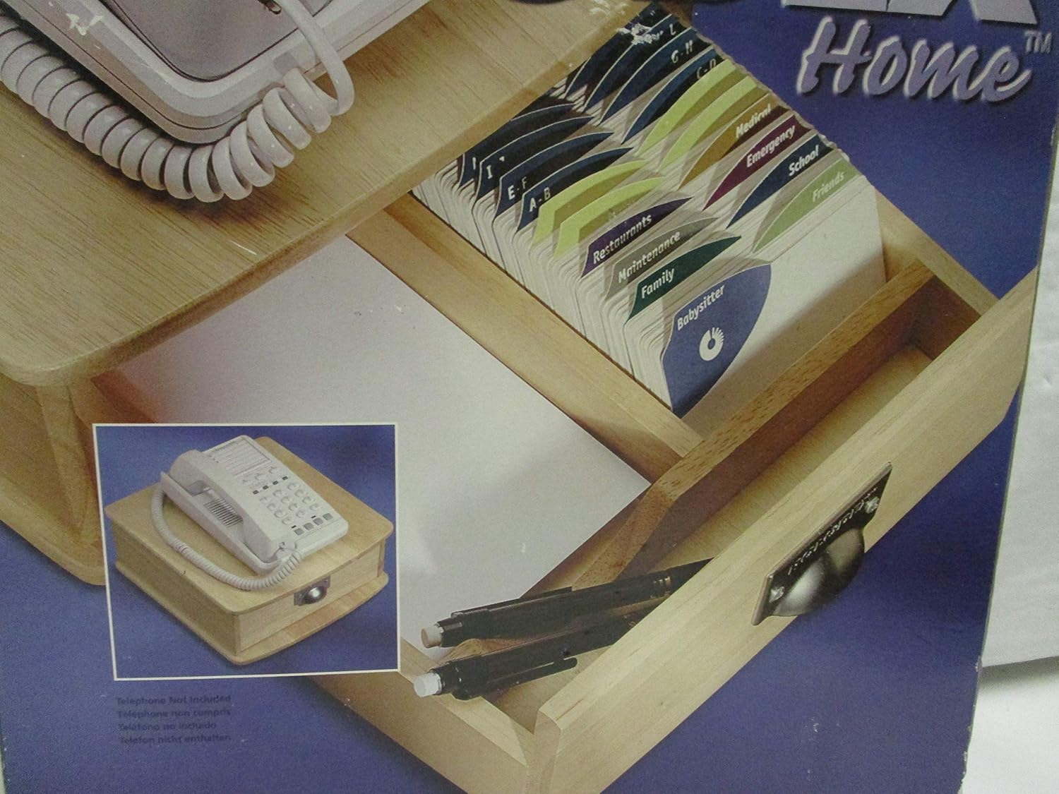 Rolodex CorporationSorter, w/Drawer, Black