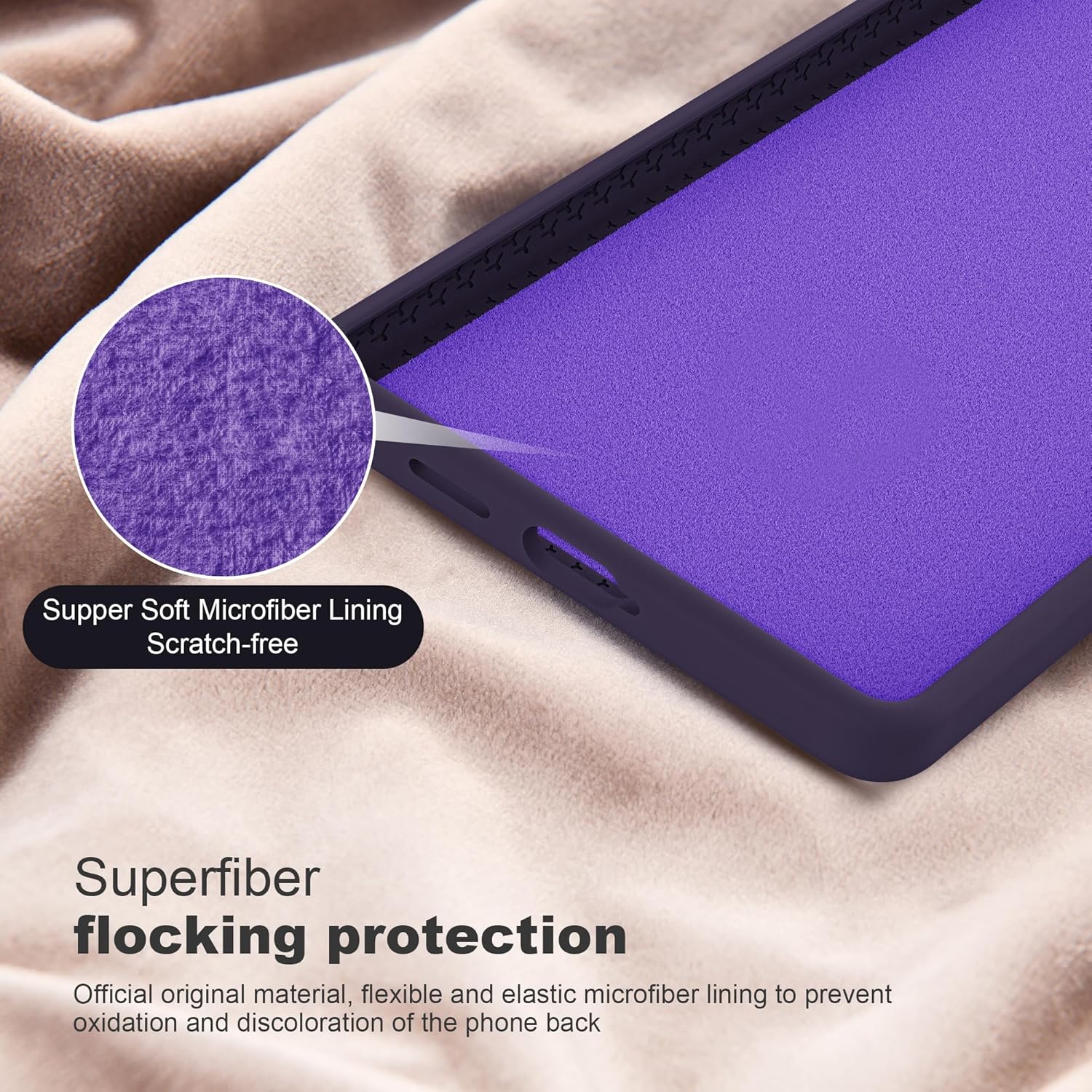 Designed for Samsung Galaxy S26 Ultra Case 6.9'' with Magnetic Ring Stand[Compatible with Mag-Safe][Military-Grade Protection] Slim Liquid Silicone S26 Ultra Case for Men Wowen,Deep Purple