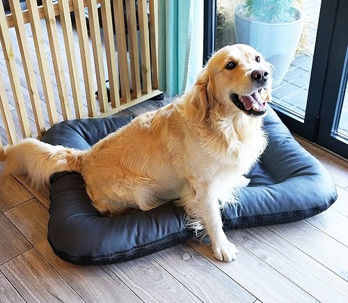4L Textil Ella Cama de Perro Grande Cama Perro Piel Sintetica Cama para Perros Color y tamaño elegibles de M…