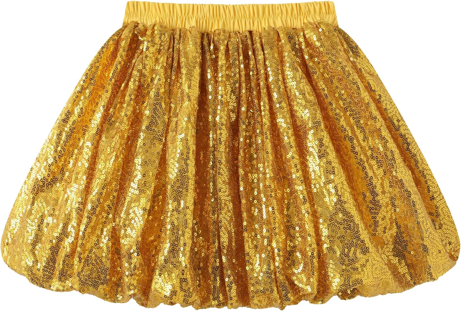 Girls Sparkle Sequin Tutu Skirt Toddler Shimmering Glitter Ballet Dance Skirt Birthday Halloween Party 1-12 Years