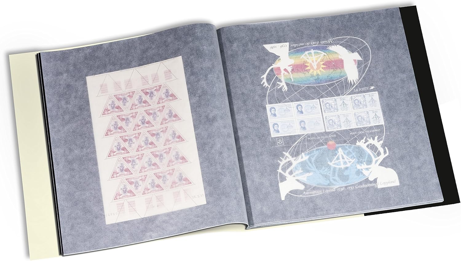 Leuchtturm1917 mint sheet album for 24 oversized Full sheets up to 340x370 mm