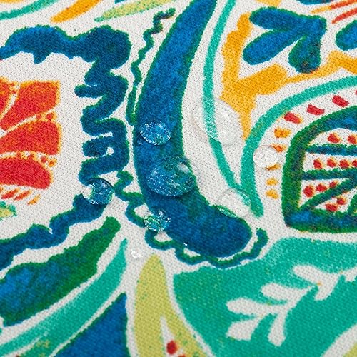 Miniatura 3 de Magpie Fabrics Fundas de cojín para sofá biplaza para banco de patio (solo funda de repuesto, sin relleno), funda de cojín impermeable, resistente a