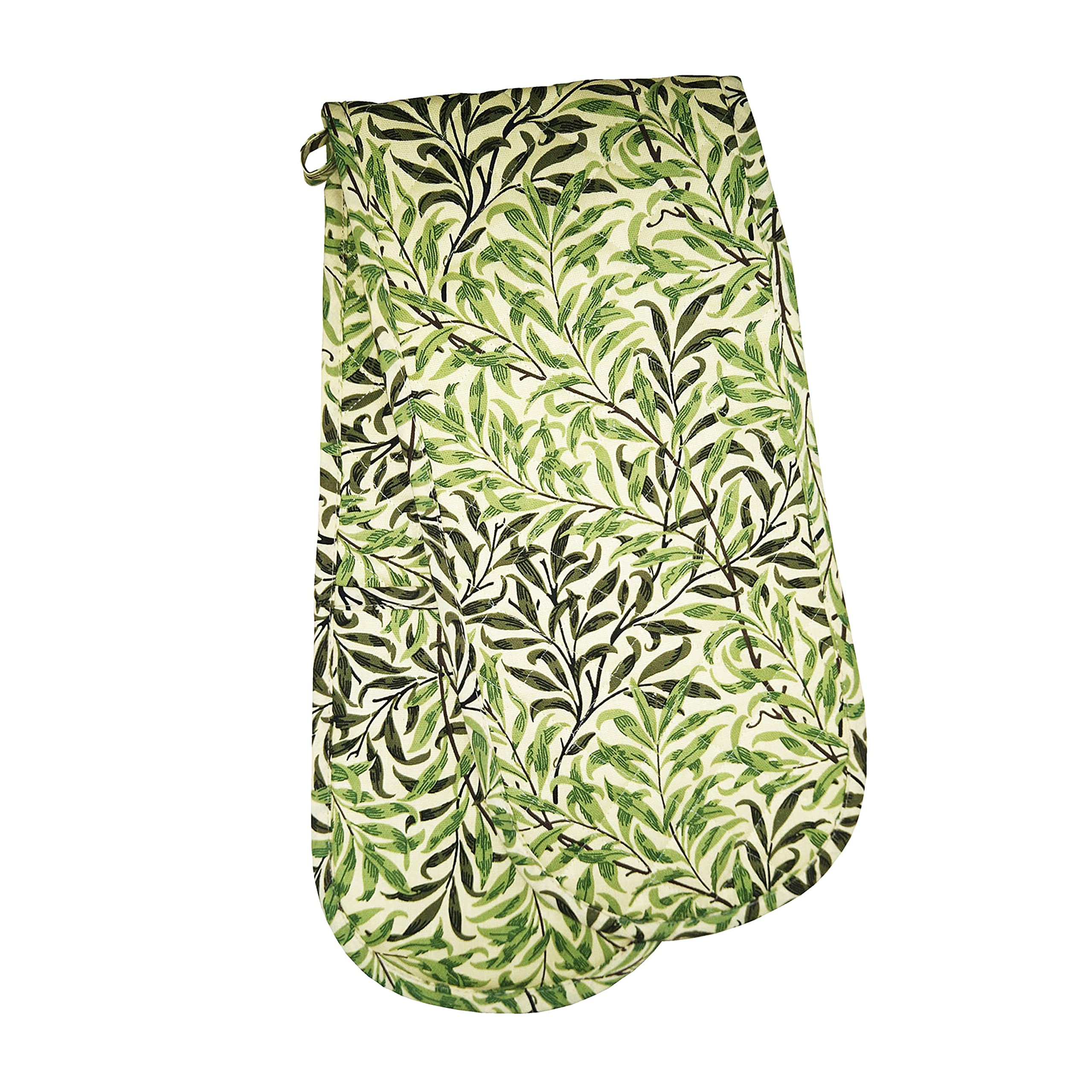 William Morris Cotton Double Ovenglove - Willow Bough
