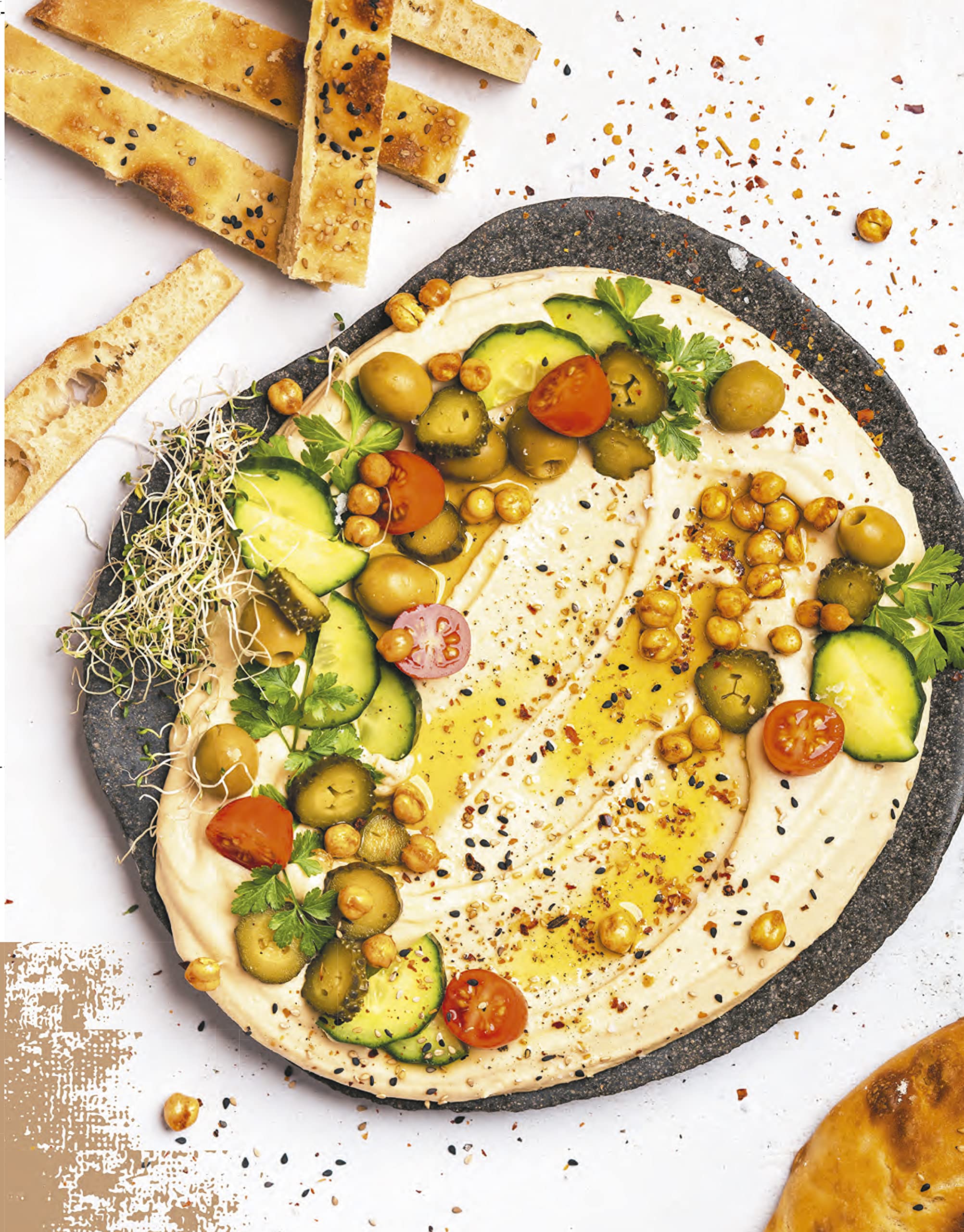 Mucho más que hummus. 100% vegetal (LAROUSSE - Libros Ilustrados/ Prácticos - Gastronomía)