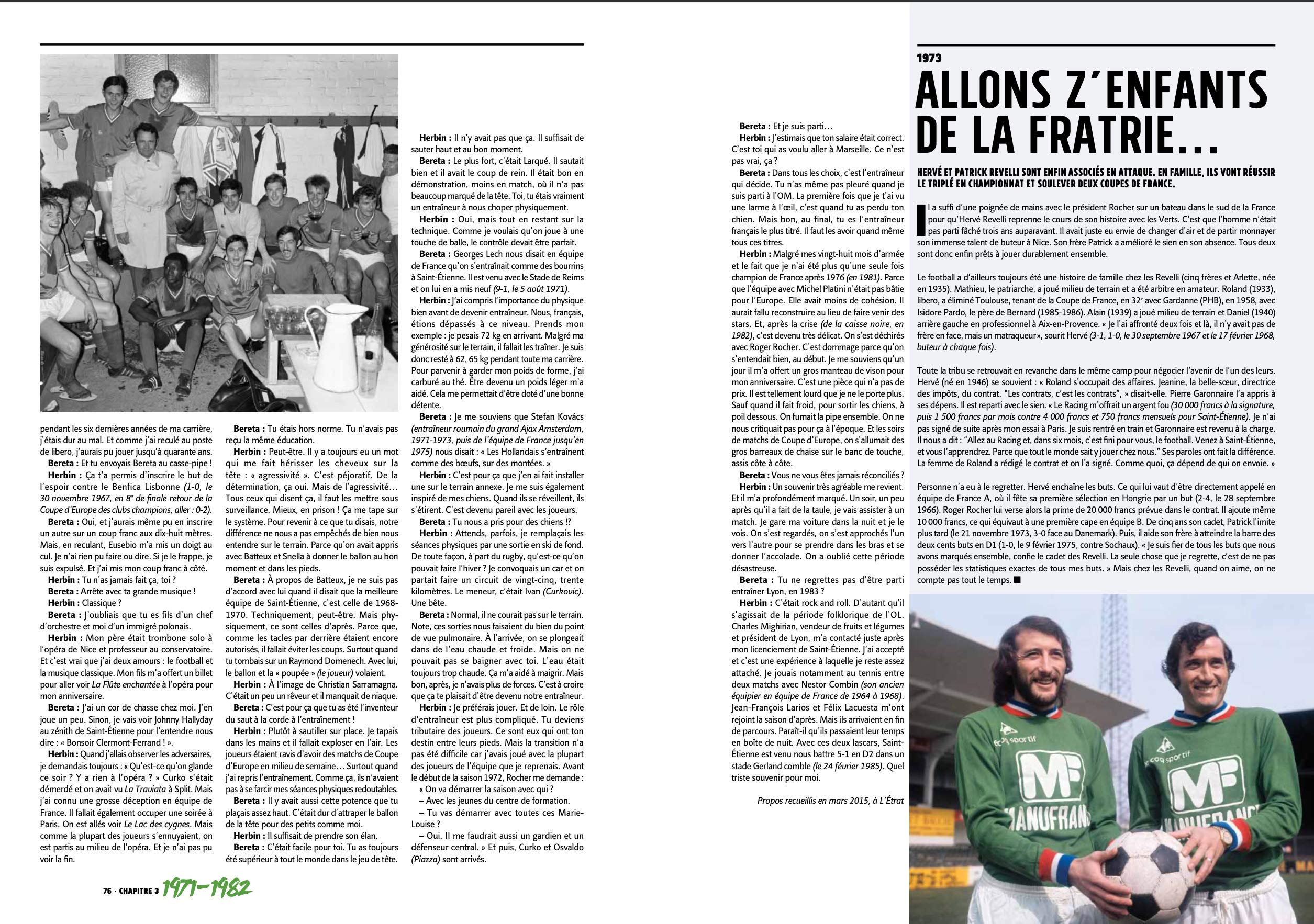La légende des verts par ceux qui l'ont écrite