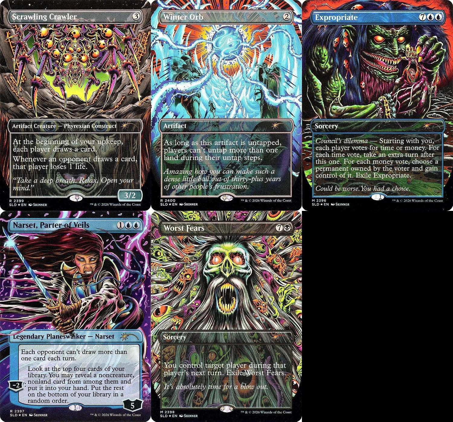 Magic: The Gathering Secret Lair So Salty Traditional Foil Edition