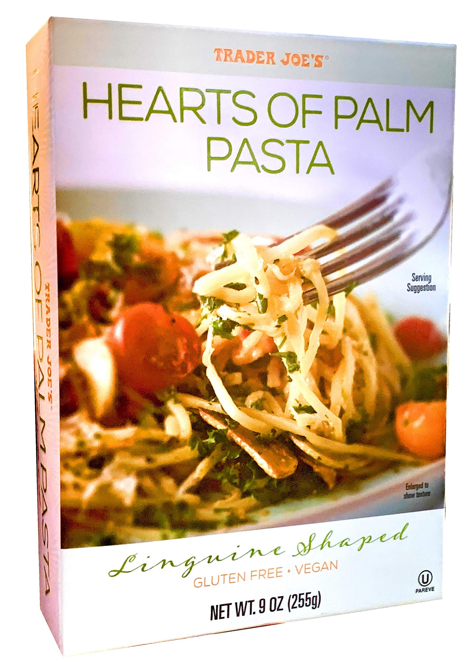 Trader Joes Hearts of Palm Pasta Linguine Shaped Gluten Free Vegan 9
