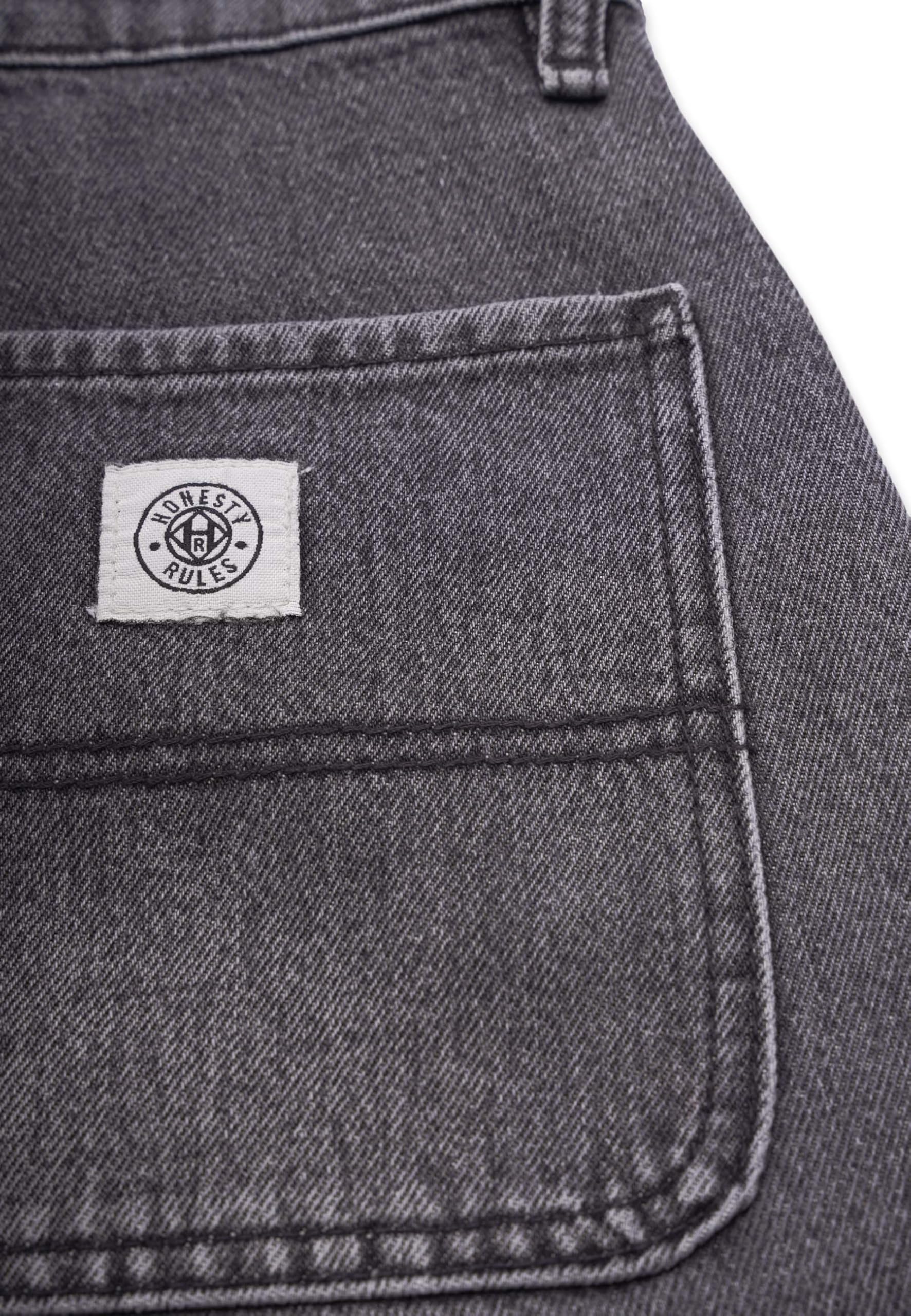 Honesty Rules Spodenki uniseks Baggy Jeans z bawełny ekologicznej