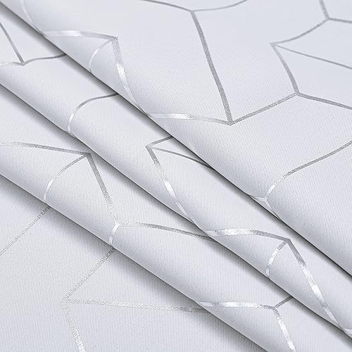 Miniatura 7 de NICETOWN - Paneles de cortinas para oscurecer la habitación, de fácil cuidado, aislamiento térmico y ojales sólidos, para dormitorio o sala de estar