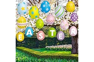 Thrilling Easter Egg Extravaganza for Vibrant Outdoor Decor