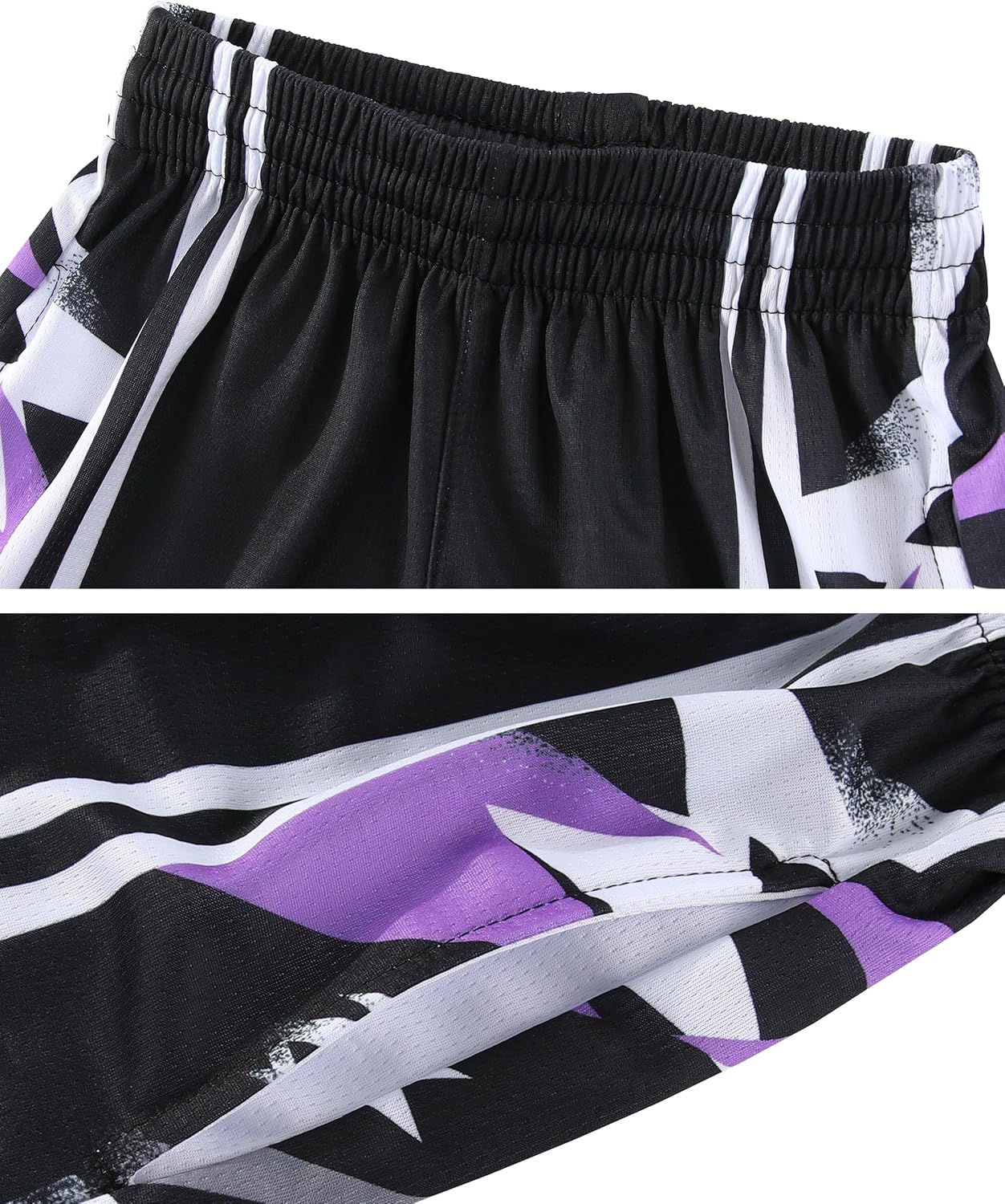 Girls Basketball Jersey Shirt and Shorts Sports Uniform Set Sportwear - Image 4