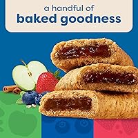 Vista 6 de Nutri-Grain Barras de desayuno horneadas suaves, aperitivos para niños, grano entero, paquete variado (4 cajas, 32 unidades)