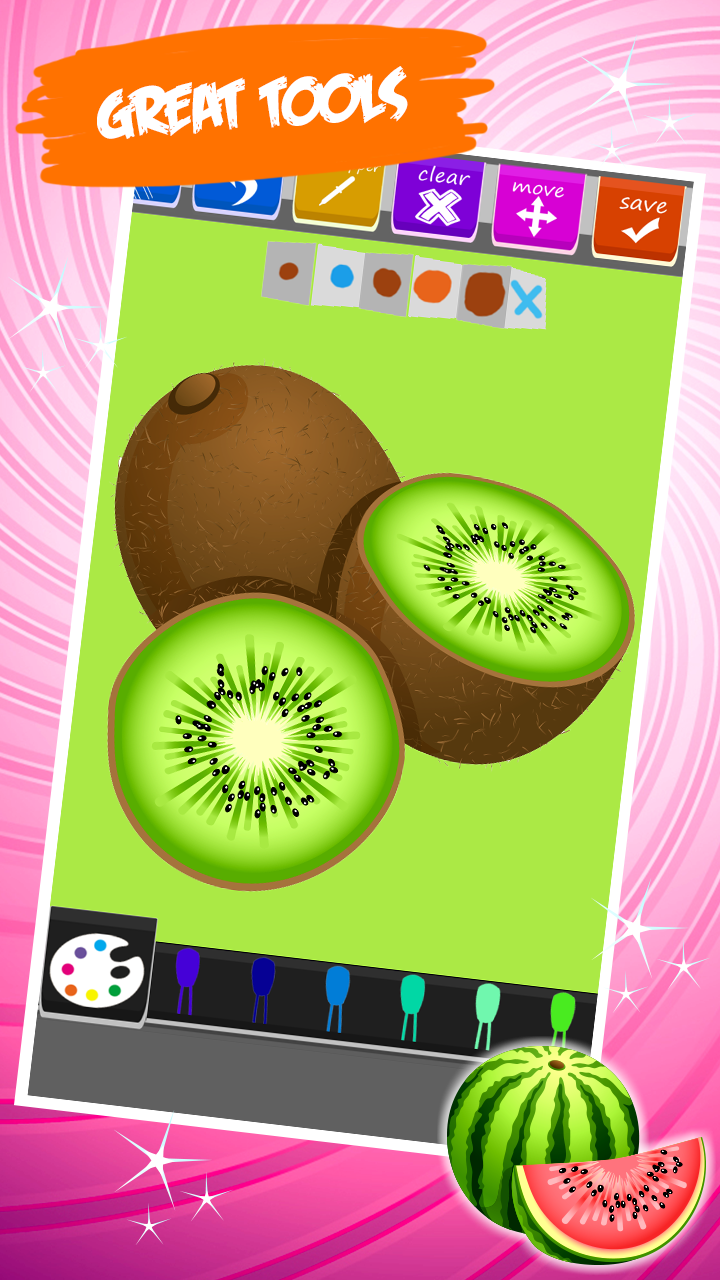 Fruit Coloring for Android