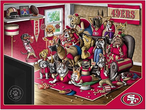 Miniatura 7 de YouTheFan NFL Purebred Fans - Rompecabezas de 500 piezas, un verdadero clavador