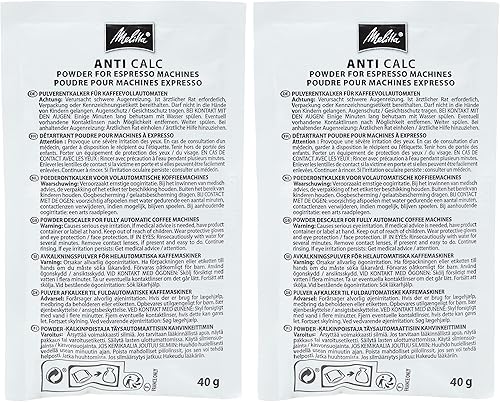 Miniatura 3 de Melitta Desincrustación de polvo, para la mejor máquina de café automática, cápsulas y cápsulas, 2 x 1.41 oz