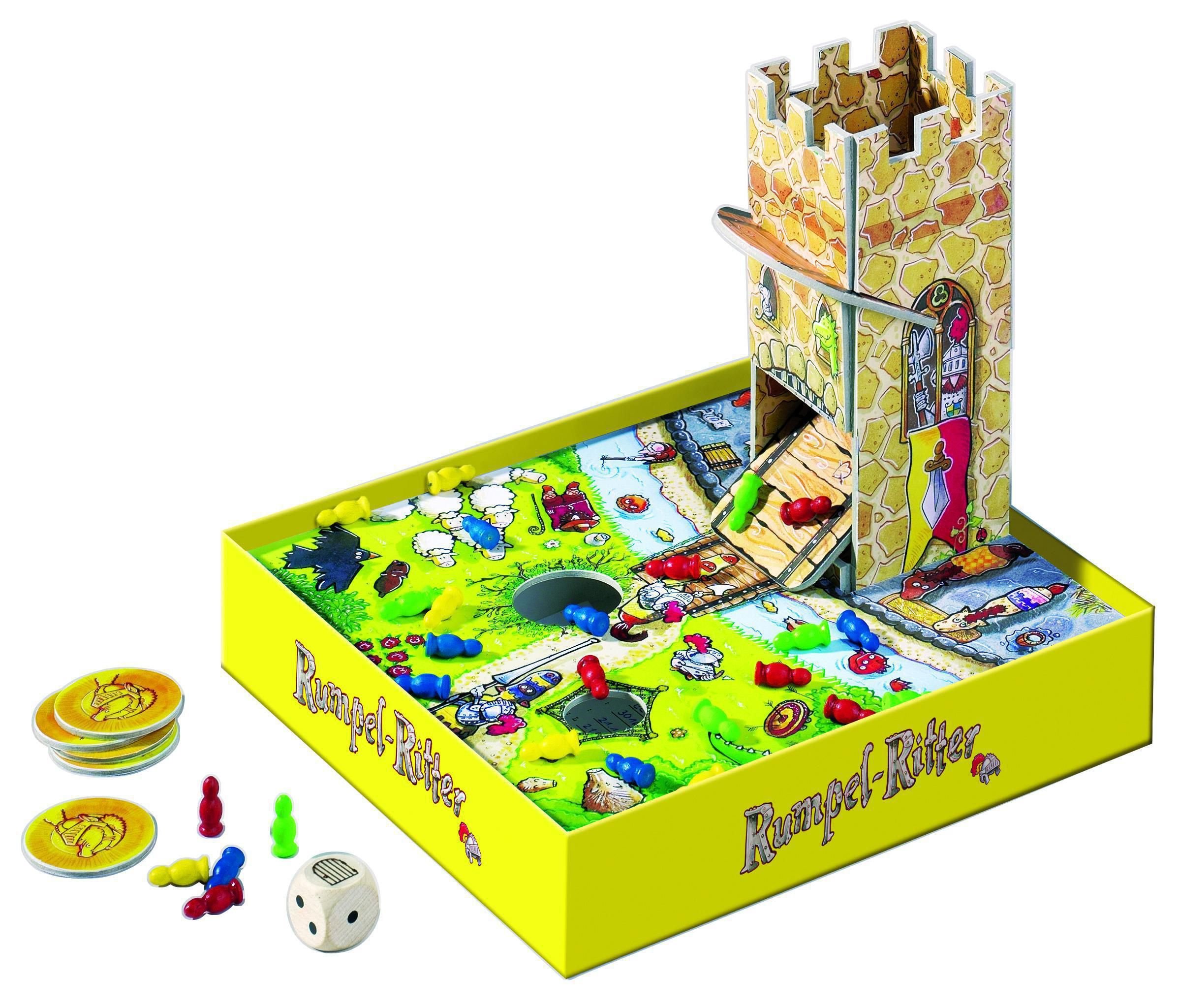 HABA 4461 - Rumpelritter, Würfelspiel