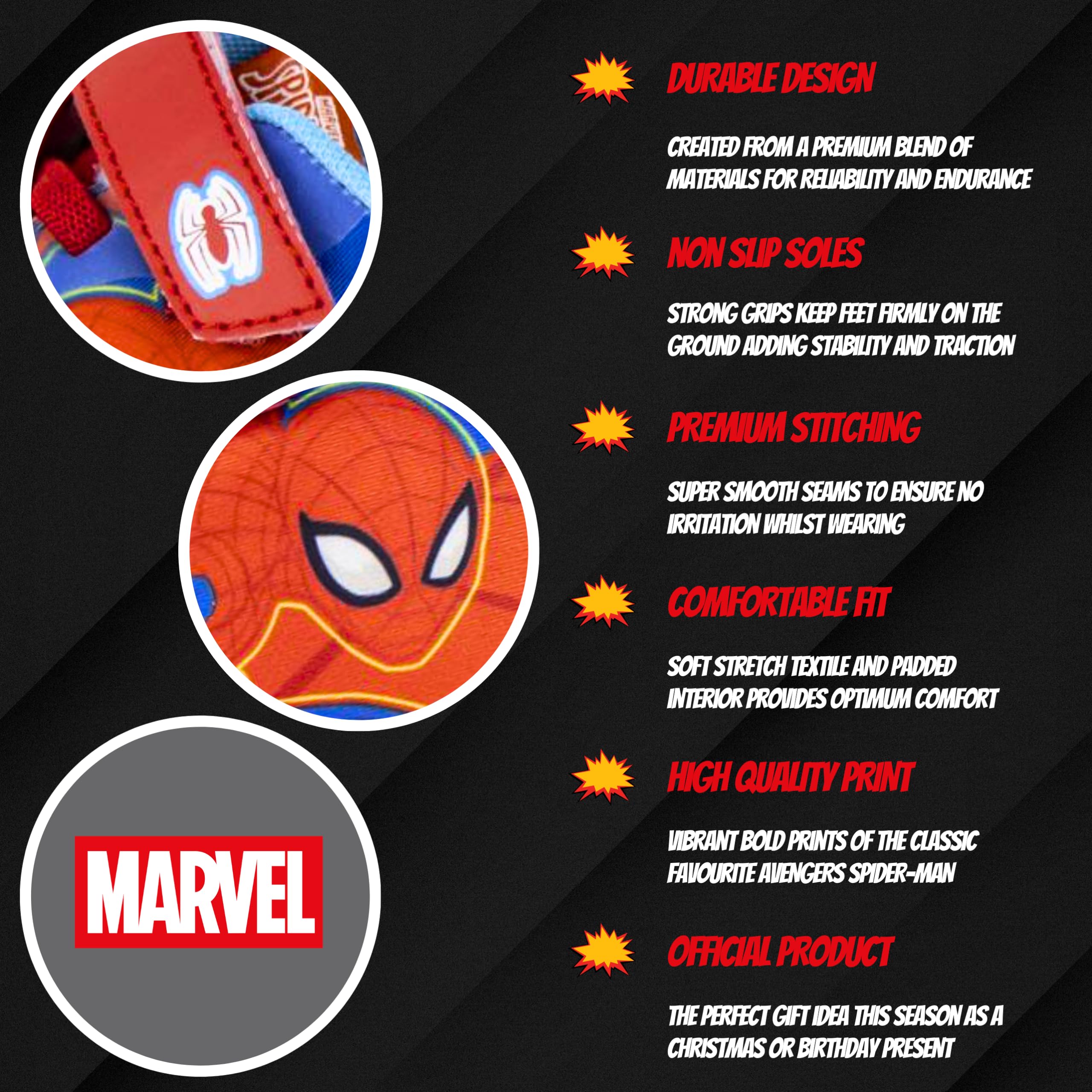 Marvel Spiderman Zapatos para Niño, Calzado Deportivo Niños, Deportivas Luces para Niño, Regalo Niño, Tallas EU 25 a 32