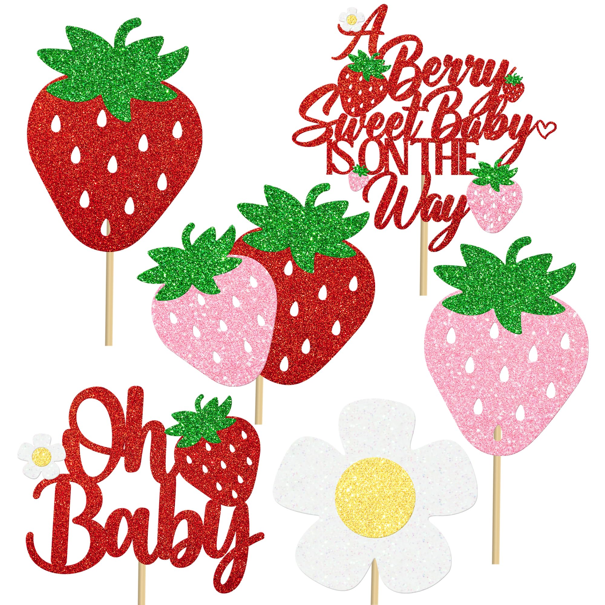 Decorazioni per baby shower a tema fragola, articoli per feste