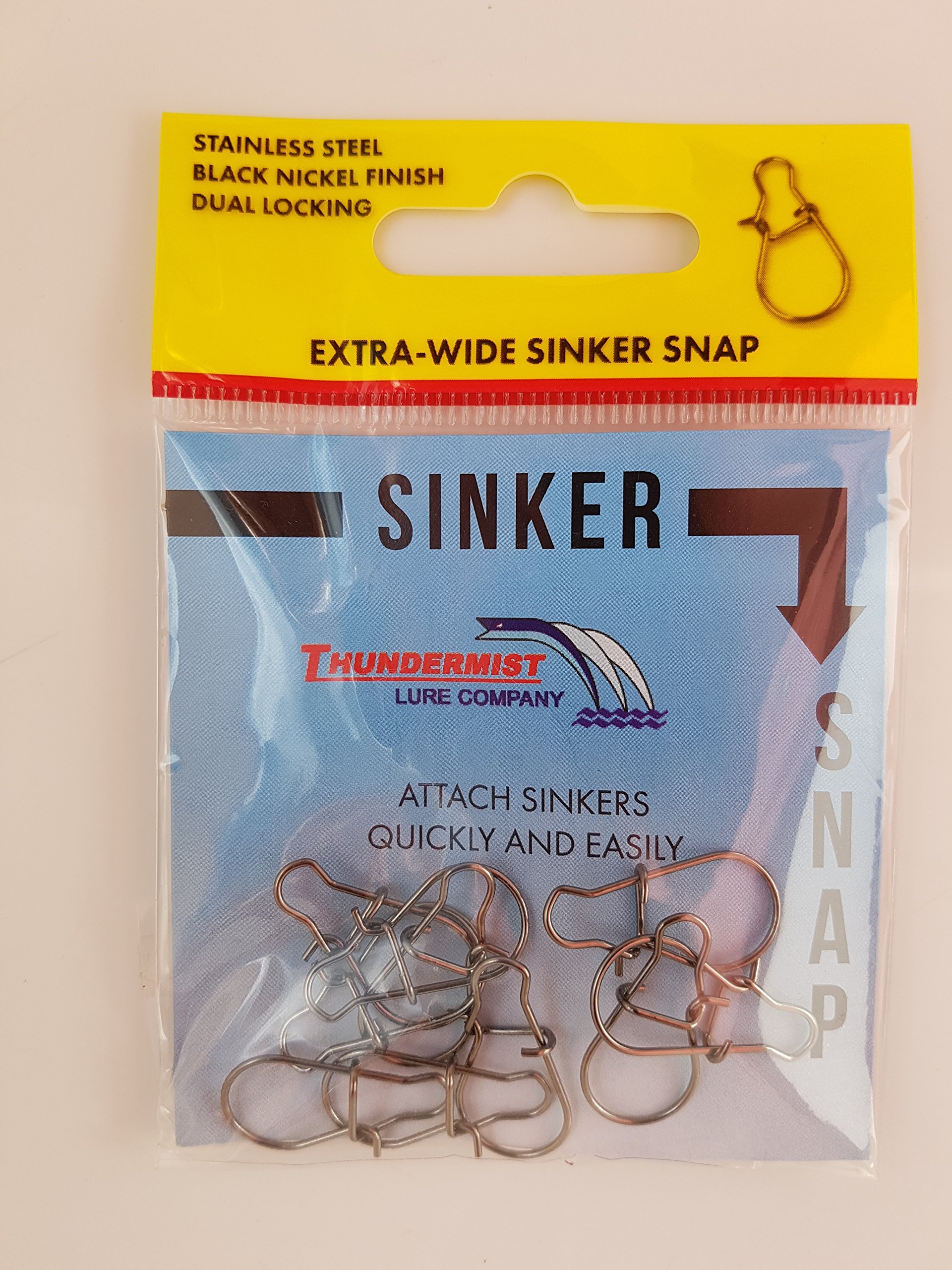 Duo-Lock Snap Large Extra-Wide Sinker Snap, Black Nickel