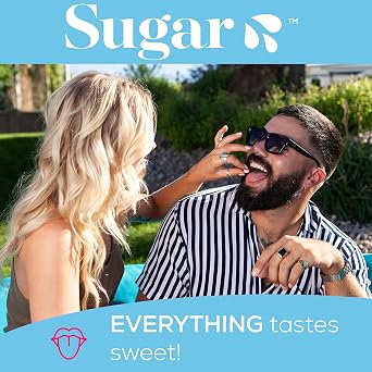 Sugar Splash Taste Sweeter Down There - 2 Taste Changing Tablets, 2 9Pines Pineapple Shots & 1 DEEP Gag Suppressing Sucker Date Night Pack - Body Fluid Sweetener and Flavor Enhancer