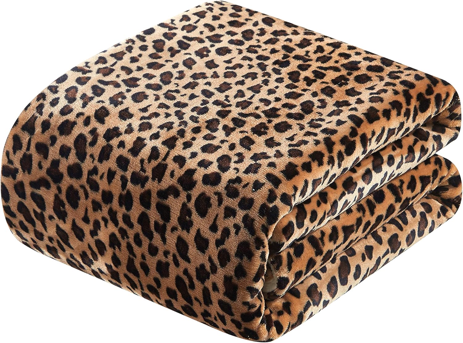 MERRYLIFE Cheetah Print Sherpa Throw Blanket Ultra-Plush Comfort | Decorative, Soft, Colorful | Home, Couch, Outdoor, Travel Use (Leopard, 60" 70") - Image 7