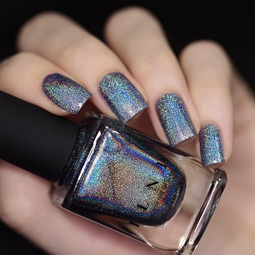 Miniatura 1628 de ILNP Madison Ave Esmalte de uñas holográfico metálico rosa antiguo