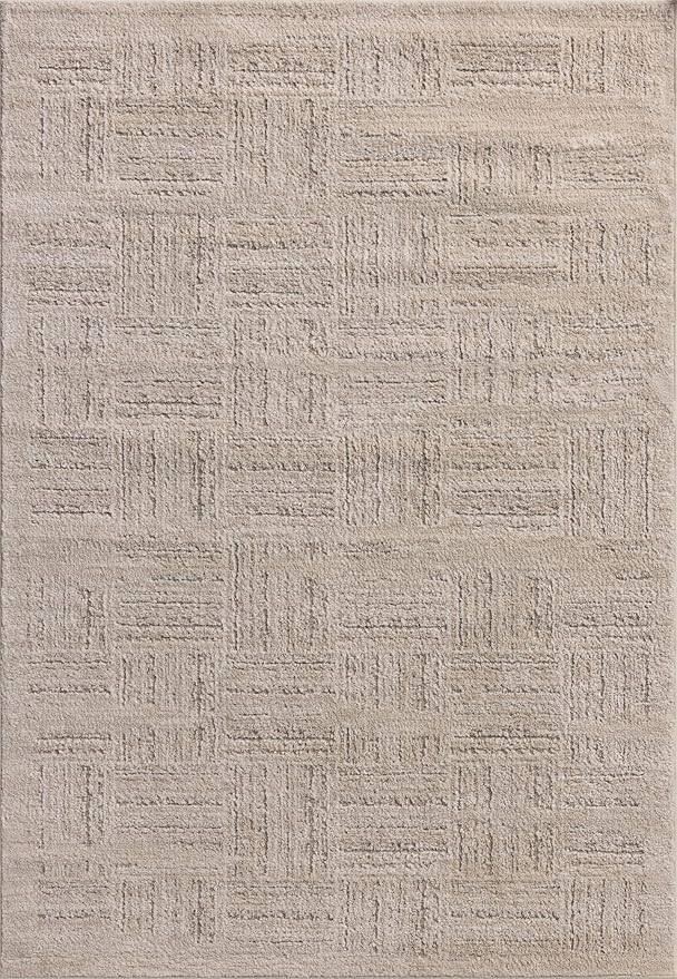 Alfombra Loloi Amber Lewis Monty MOT-01 Marfil Taupe 7'10" x 10' miniatura 3