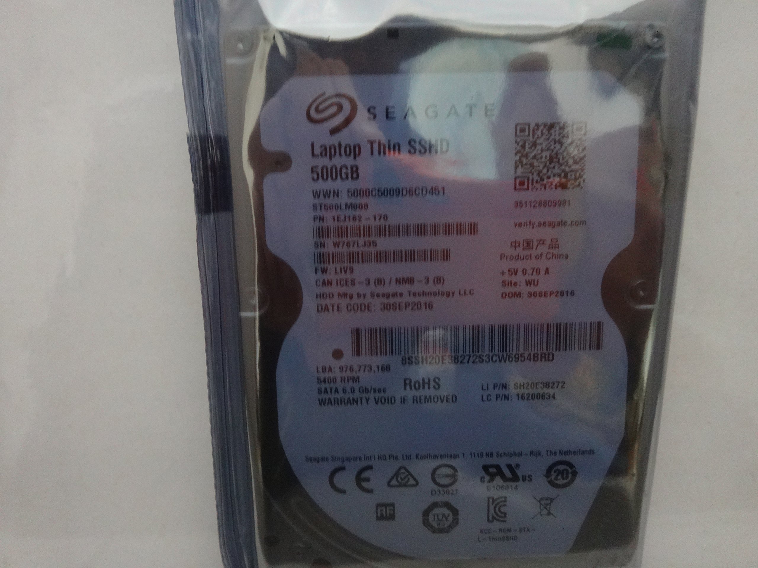 Amazon | seagate Laptop Thin SSHD ( 2.5inch / SATA 6Gb/s / NCQ