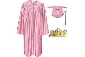 Pink Cap and Gown 2022: Youthful Glamour for Your Graduation Day