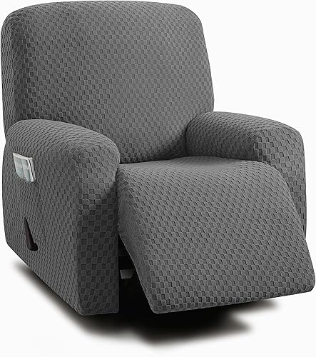 Miniatura 22 de ULTICOR Sofá reclinable extra ancho de 75 a 100 pulgadas, funda de sofá reclinable de 2 plazas, funda de sofá reclinable extra ancha, tela jacquard