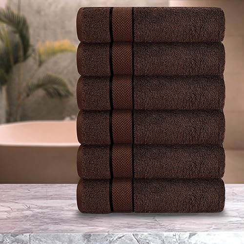 Miniatura 3 de Toallas de baño de lujo, 100% algodón, ultrasuaves, de felpa, gruesas, esponjosas, altamente absorbentes, de secado rápido, para el hogar, gimnasio,