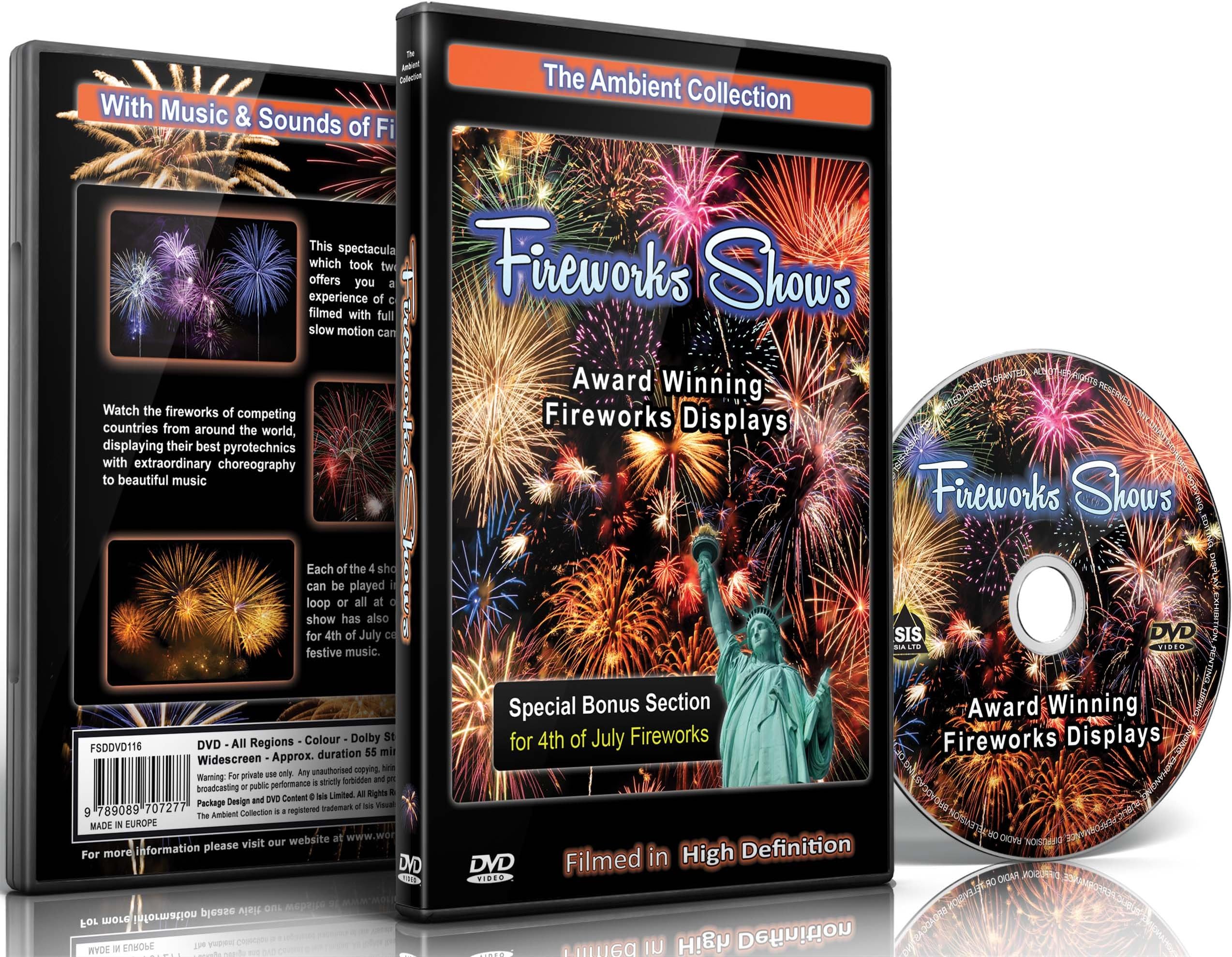 Fireworks Shows DVD - Making America great again victory party 2016 - Filmed in HD
