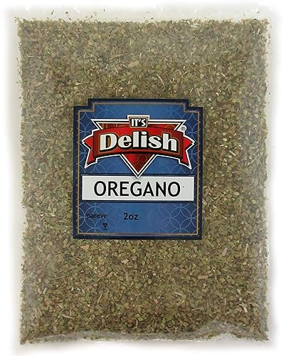 Its Delish, bolsa de 2 onzas, condimento clásico de estilo italiano, espolvorea pizza, pasta, guisos, sopas, pescado y salsas, 100% natural,