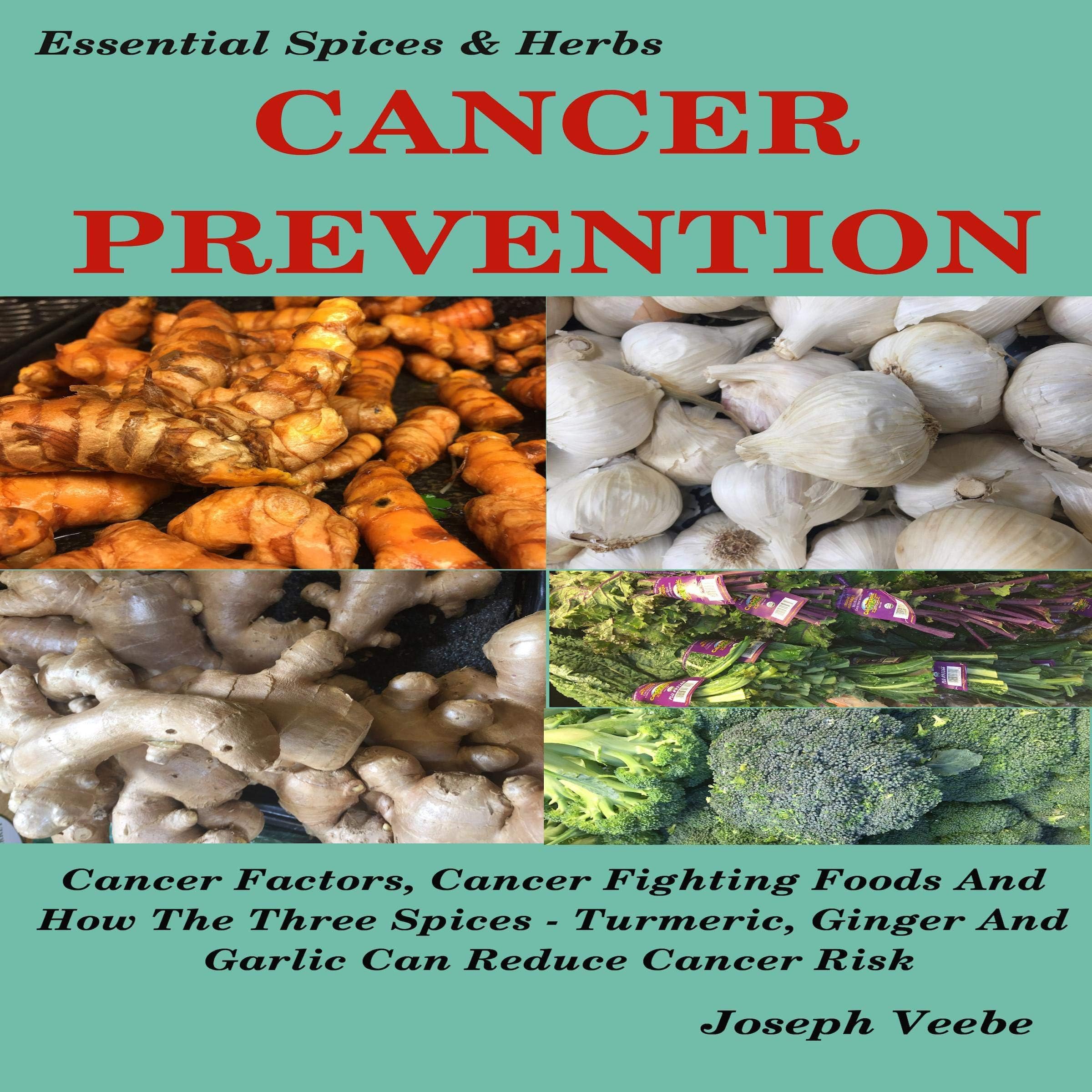 Cancer Prevention: Cancer Factors, Cancer Fighting Foods and How the Spices Turmeric, Ginger, and Garlic Can Reduce Cancer Risk: Essential Spices and Herbs