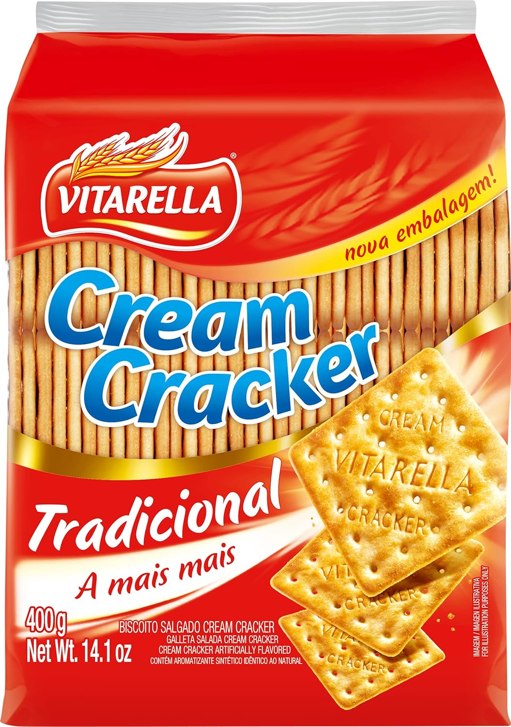 VITARELLA CREAM CRACKER Alimentos e Bebidas